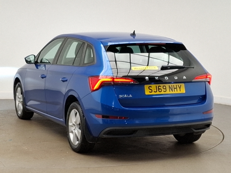Skoda Scala 1.0 Tsi Se SJ69NHY Blue #2