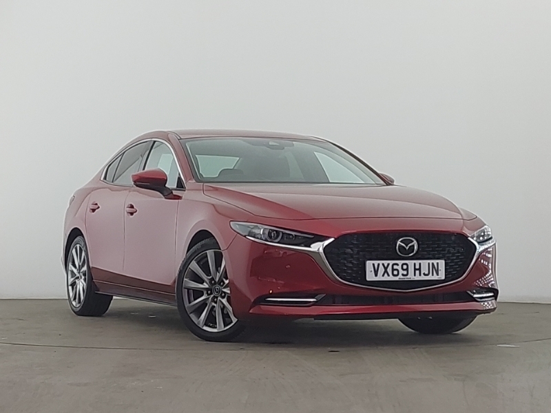 Mazda 3 2.0 Skyactiv-x Mhev Sport Lux Red