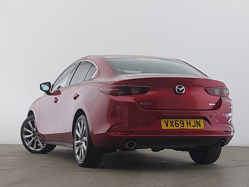Mazda 3 2.0 Skyactiv-x Mhev Sport Lux VX69HJN Red #2
