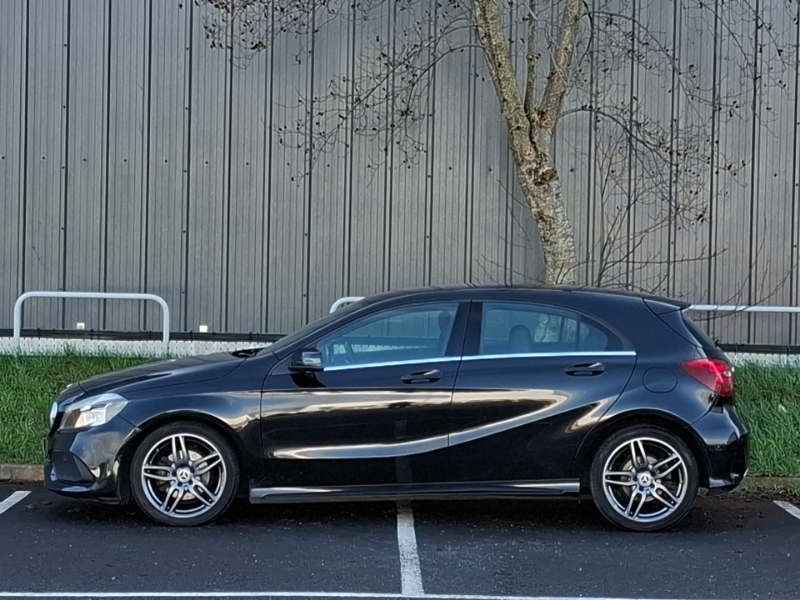 Mercedes-Benz A Class A180 Amg Line YM67OWJ Black #4