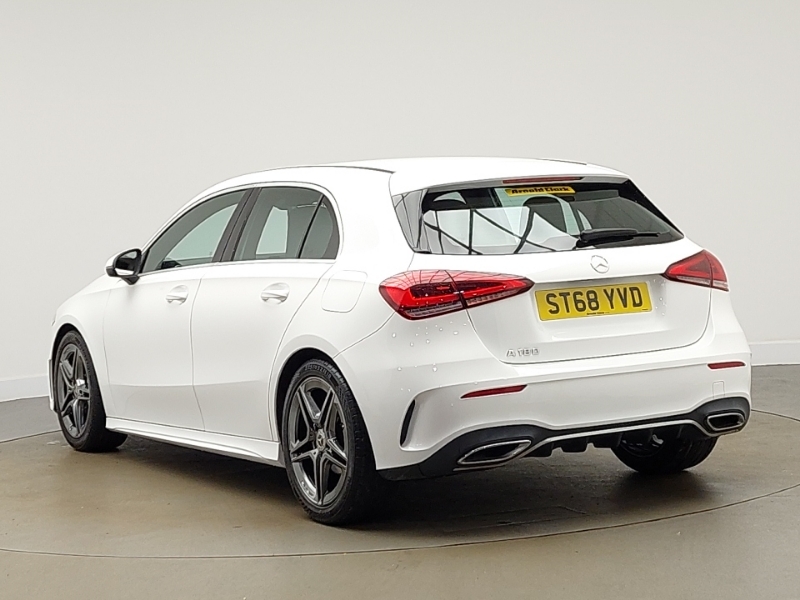 Mercedes-Benz A Class A180 Amg Line ST68YVD White #2