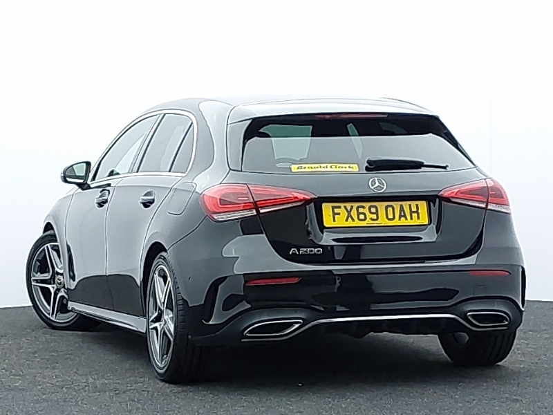 Mercedes-Benz A Class A200 Amg Line Executive FX69OAH Black #2
