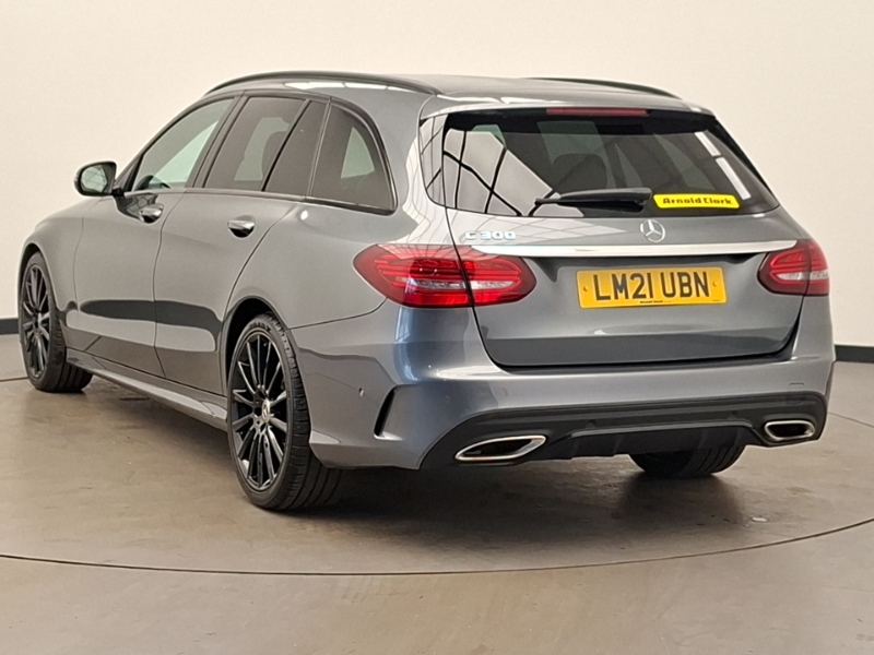 Mercedes-Benz C Class C300 Amg Line Night Edition Premium 9G-tronic Grey #2