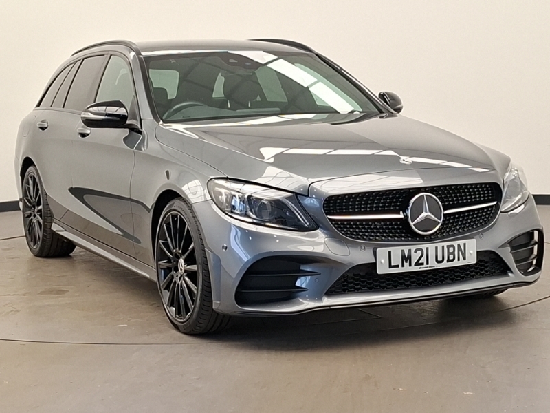 Mercedes-Benz C Class C300 Amg Line Night Edition Premium 9G-tronic Grey