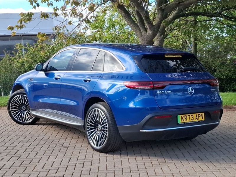 Mercedes-Benz EQC Eqc 400 300Kw Amg Line Premium 80Kwh KR73APV Blue #2