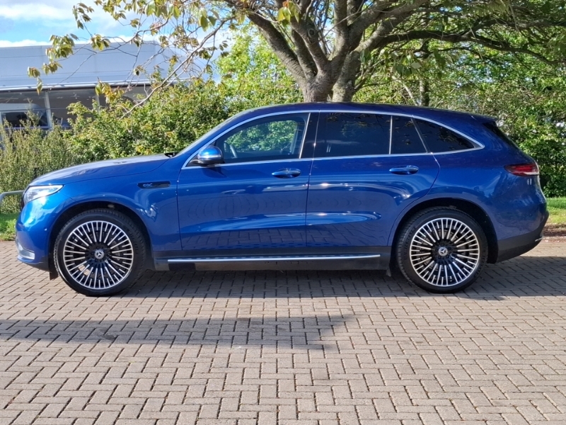 Mercedes-Benz EQC Eqc 400 300Kw Amg Line Premium 80Kwh KR73APV Blue #4