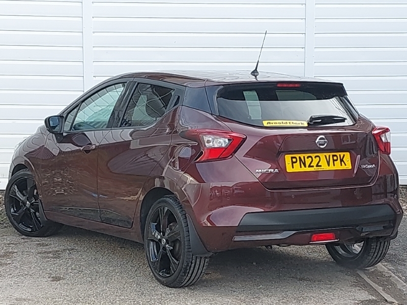 Nissan Micra 1.0 Ig-t 92 N-sport Cvt PN22VPK Red #2