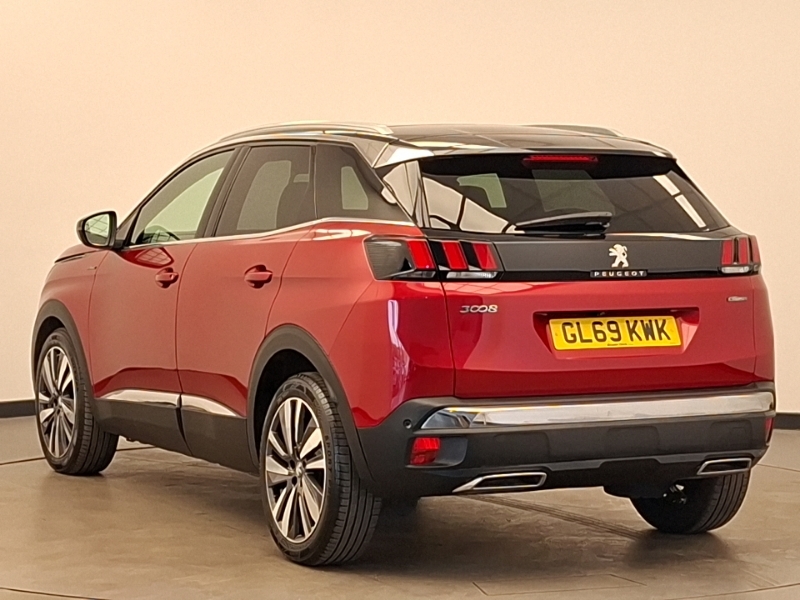 Peugeot 3008 1.2 Puretech Gt Line Premium Eat8 GL69KWK Red #2