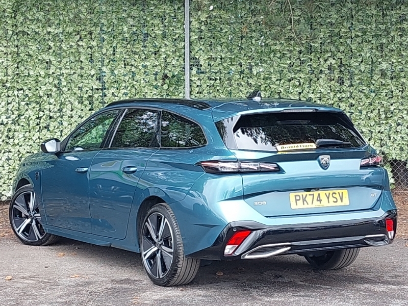 Peugeot 308 1.5 Bluehdi Gt Eat8 PK74YSV Blue #2