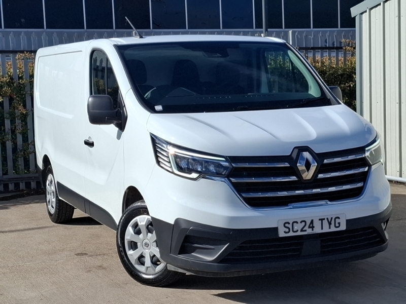 Renault Trafic Sl30 Blue Dci 130 Advance Safety Van White
