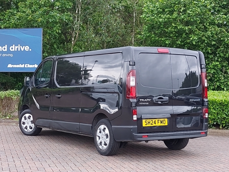 Renault Trafic Ll30 Blue Dci 130 Advance Van SH24FMO Black #2