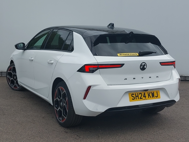 Vauxhall Astra 1.2 Turbo 130 Gs SH24KWJ White #2