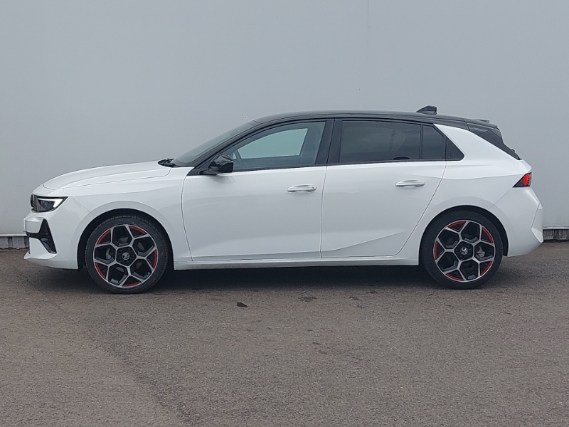 Vauxhall Astra 1.2 Turbo 130 Gs SH24KWJ White #4