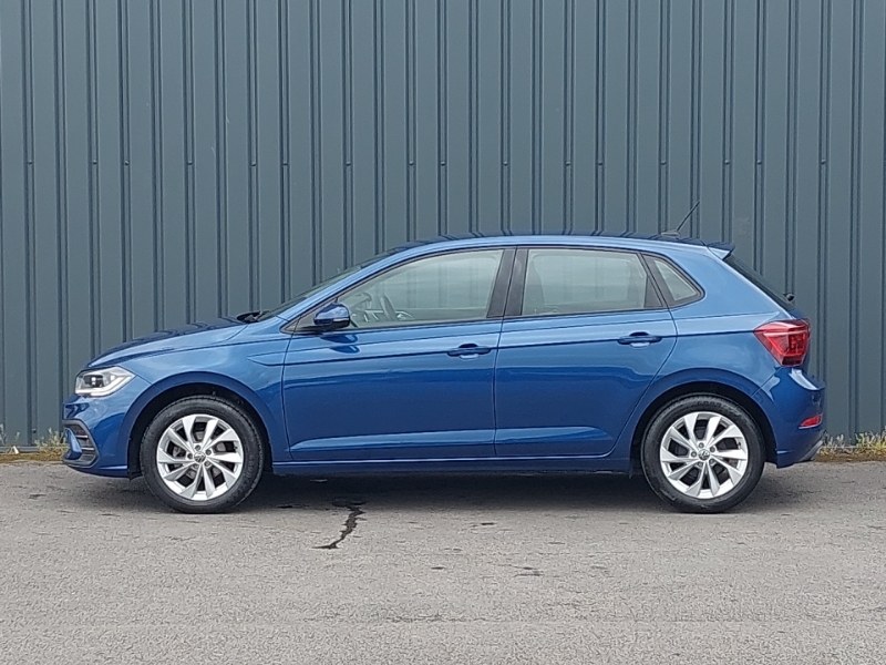 Volkswagen Polo 1.0 Tsi Style FV73LSO Blue #4