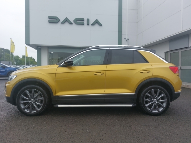 Volkswagen T-Roc 1.5 Tsi Evo Design SH18LCZ Yellow #4