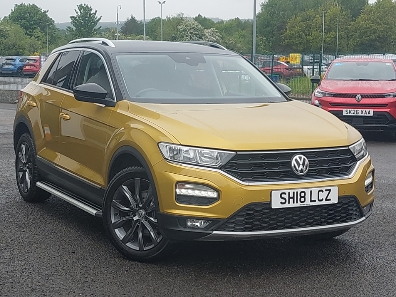 Volkswagen T-Roc 1.5 Tsi Evo Design Yellow