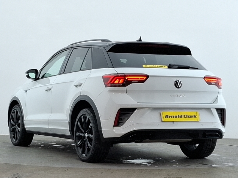 Volkswagen T-Roc 1.5 Tsi R-line Dsg YB23CRU White #2