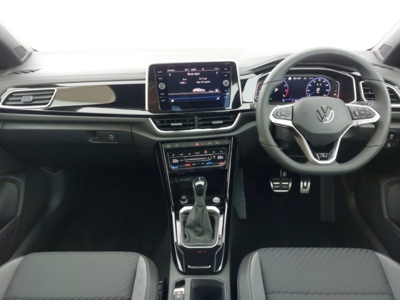 Volkswagen T-Roc 1.5 Tsi R-line Dsg SD26YFO Black #3