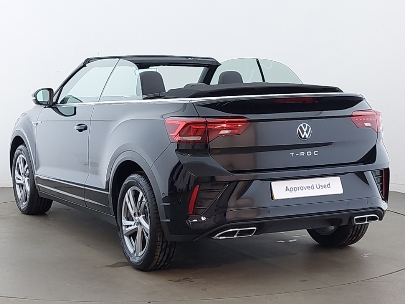 Volkswagen T-Roc 1.5 Tsi R-line Dsg SD26YFO Black #2