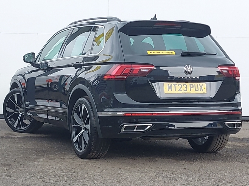 Volkswagen Tiguan 2.0 Tdi R-line Dsg MT23PUX Black #2