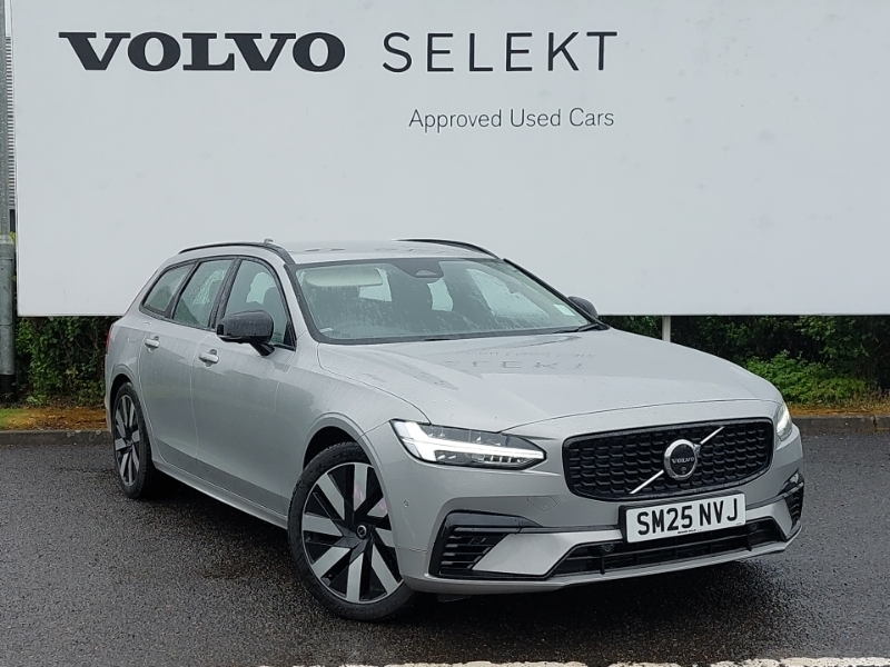 Volvo V90 2.0 T6 350 Phev Plus Dark Awd Silver
