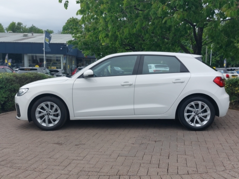 Audi A1 25 Tfsi Sport LR23ZJO White #4