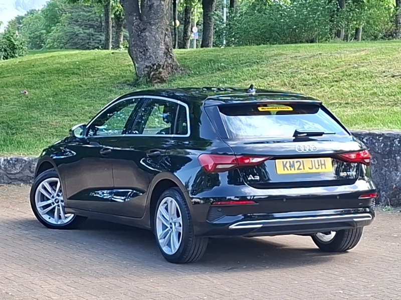 Audi A3 30 Tfsi Sport S Tronic KM21JUH Black #2