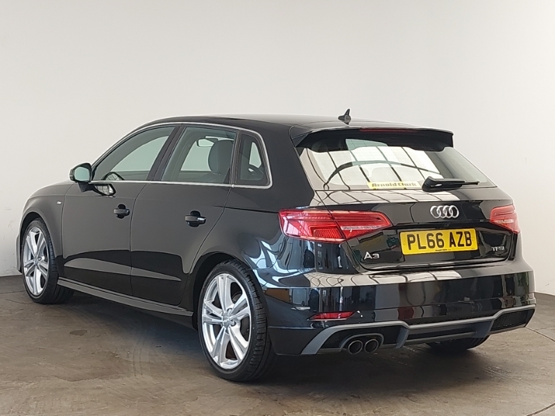 Audi A3 1.4 Tfsi S Line S Tronic PL66AZB Black #2