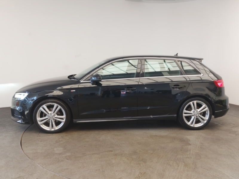 Audi A3 1.4 Tfsi S Line S Tronic PL66AZB Black #4