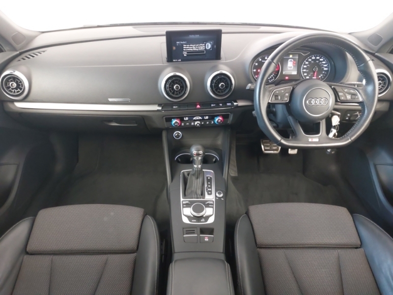 Audi A3 1.4 Tfsi S Line S Tronic PL66AZB Black #3