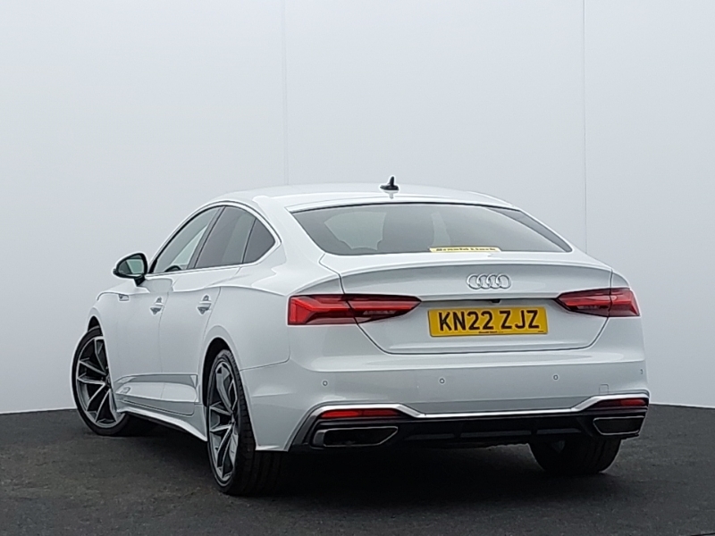 Audi A5 35 Tdi S Line S Tronic KN22ZJZ White #2