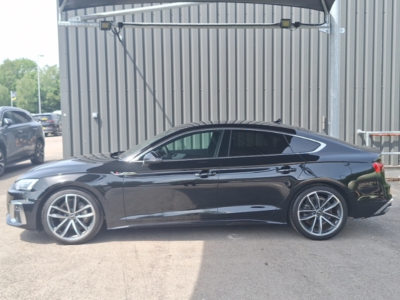 Audi A5 40 Tfsi 204 S Line S Tronic YA24KZJ Black #4