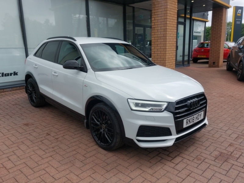 Audi Q3 2.0 Tdi 184 Quattro Black Edition S Tronic White