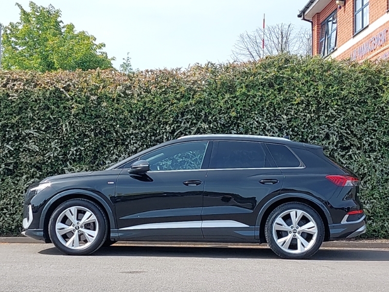 Audi Q4 E Tron 220Kw 50 Quattro 82Kwh S Line Cstech Black #4