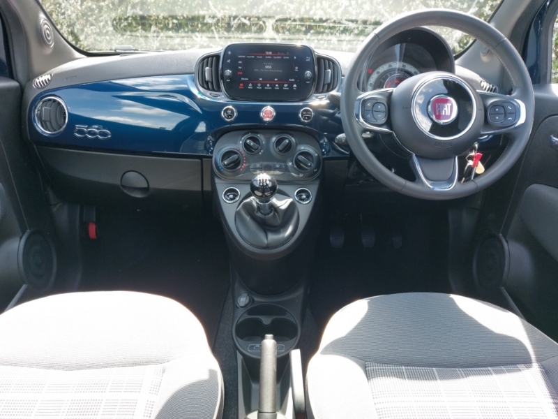 Fiat 500 1.0 Mild Hybrid Lounge YE70HWV Blue #3