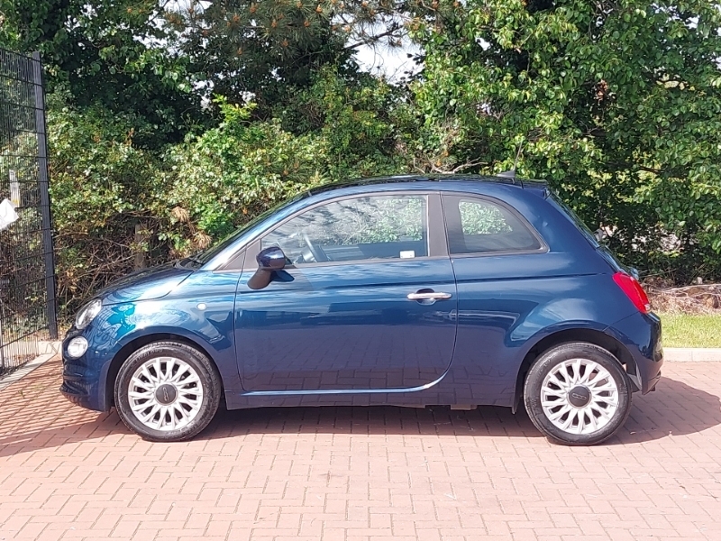 Fiat 500 1.0 Mild Hybrid Lounge YE70JDK Blue #4