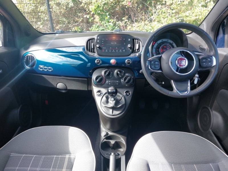 Fiat 500 1.0 Mild Hybrid Lounge YE70JDK Blue #3