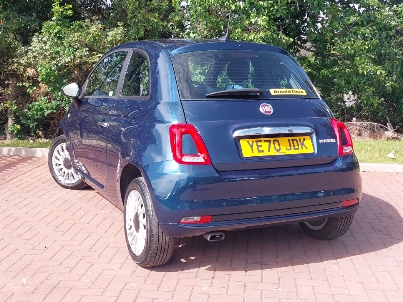Fiat 500 1.0 Mild Hybrid Lounge YE70JDK Blue #2