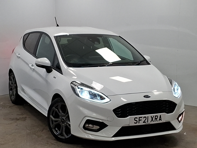 Ford Fiesta 1.0 Ecoboost Hybrid Mhev 125 St-line Edition White