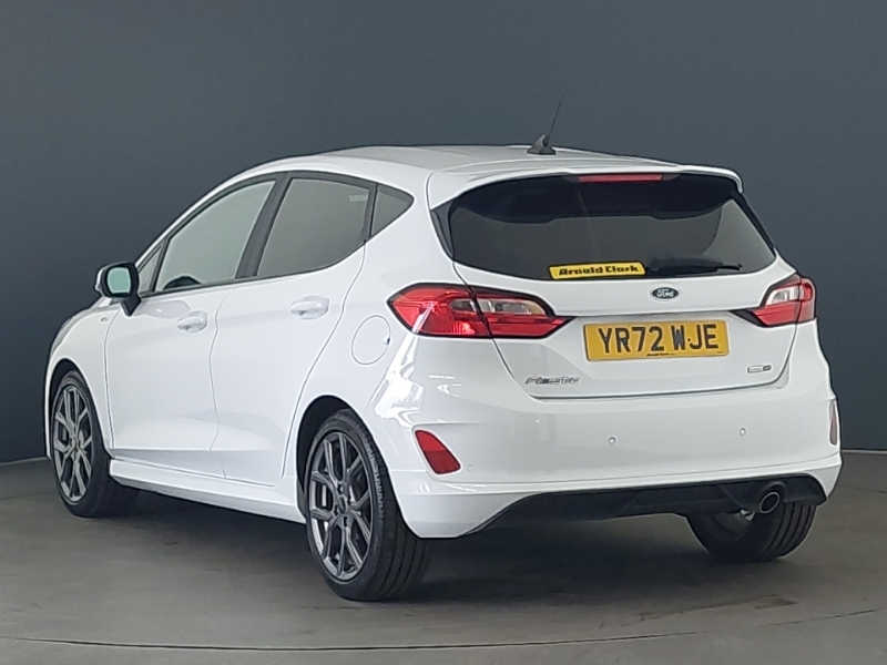 Ford Fiesta 1.0 Ecoboost Hybrid Mhev 125 St-line Edition YR72WJE White #2