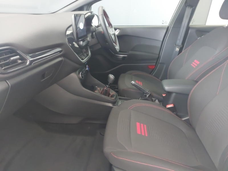 Ford Fiesta 1.0 Ecoboost Hybrid Mhev 125 St-line Edition YR72WJE White #5