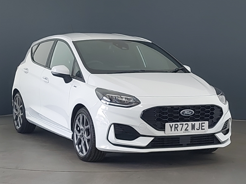 Ford Fiesta 1.0 Ecoboost Hybrid Mhev 125 St-line Edition White
