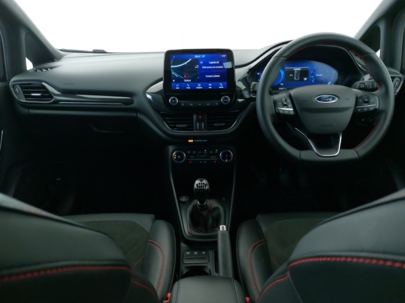 Ford Fiesta 1.0 Ecoboost Hybrid Mhev 125 St-line X DS23YTC Black #3