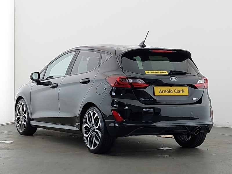 Ford Fiesta 1.0 Ecoboost Hybrid Mhev 125 St-line X DS23YTC Black #2