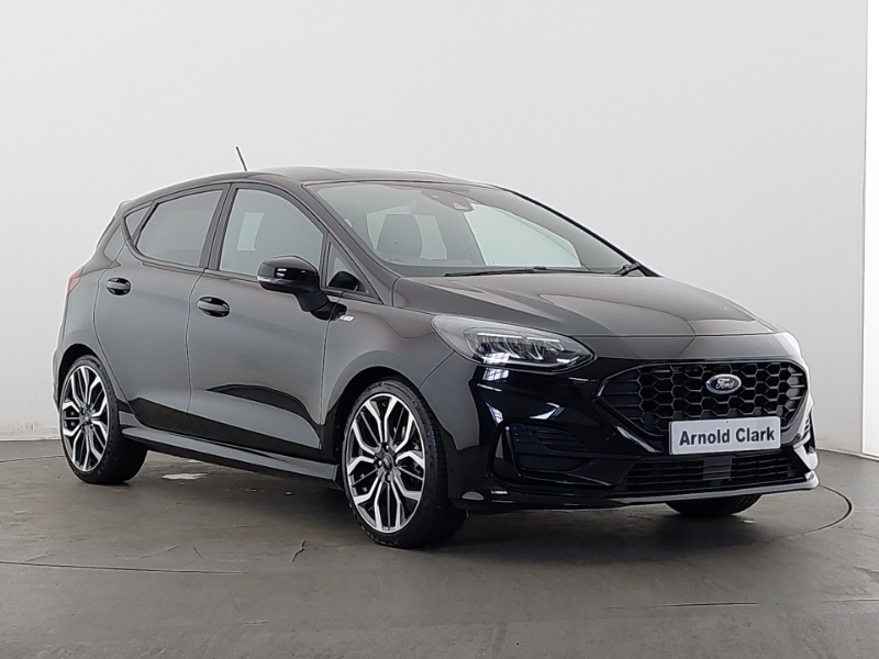 Ford Fiesta 1.0 Ecoboost Hybrid Mhev 125 St-line X Black