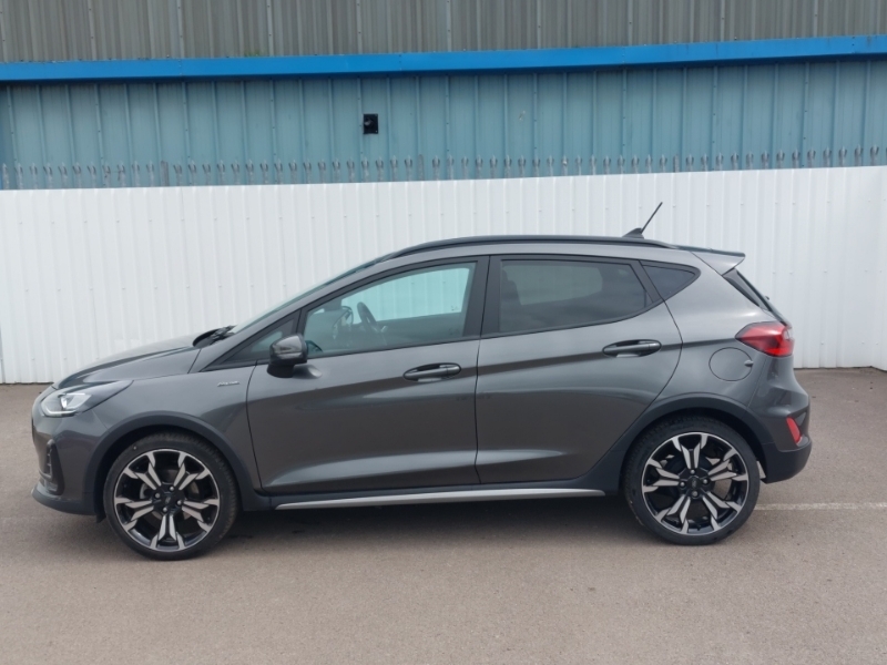 Ford Fiesta 1.0 Ecoboost Hybrid Mhev 125 Active X SY73YMF Grey #4