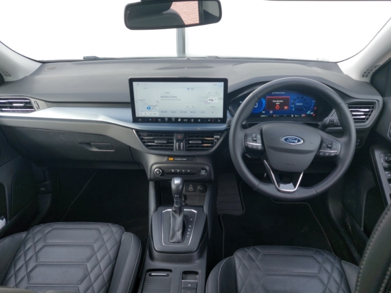 Ford Focus 1.0 Ecoboost Hybrid Mhev 155 Active X GN23OTX Black #3
