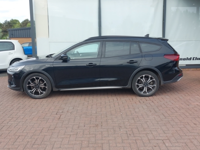 Ford Focus 1.0 Ecoboost Hybrid Mhev 155 Active X GN23OTX Black #4