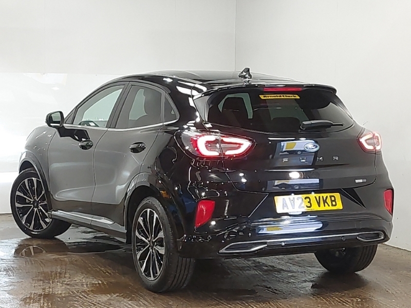 Ford Puma 1.0 Ecoboost Hybr Mhev 155 St-line Vignale Dct AV23VKB Black #2