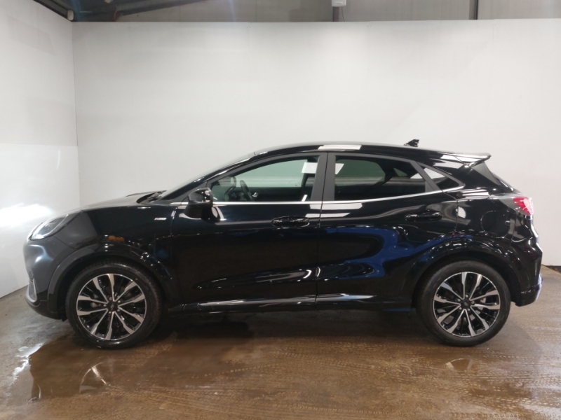 Ford Puma 1.0 Ecoboost Hybr Mhev 155 St-line Vignale Dct AV23VKB Black #4
